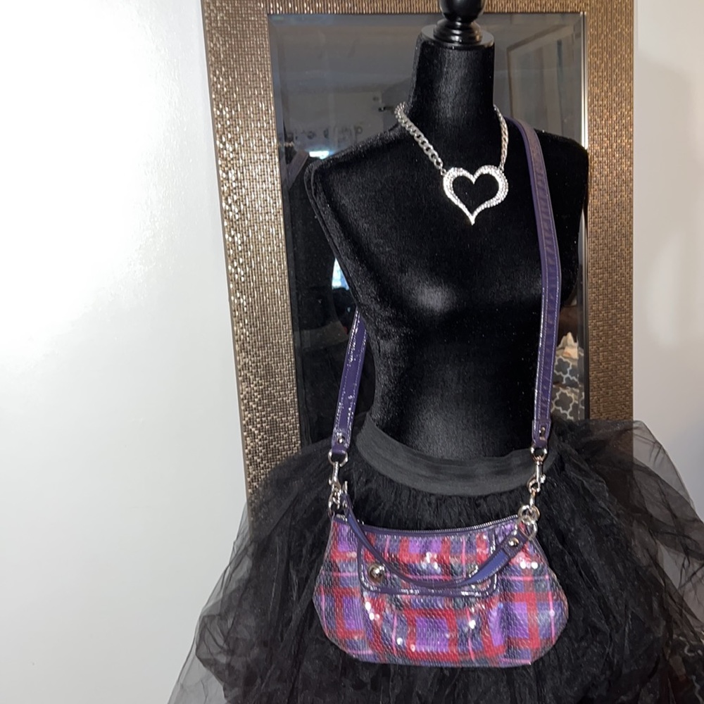 Coach Poppy Edition NWOT - Sequin Purple/ Pinkish